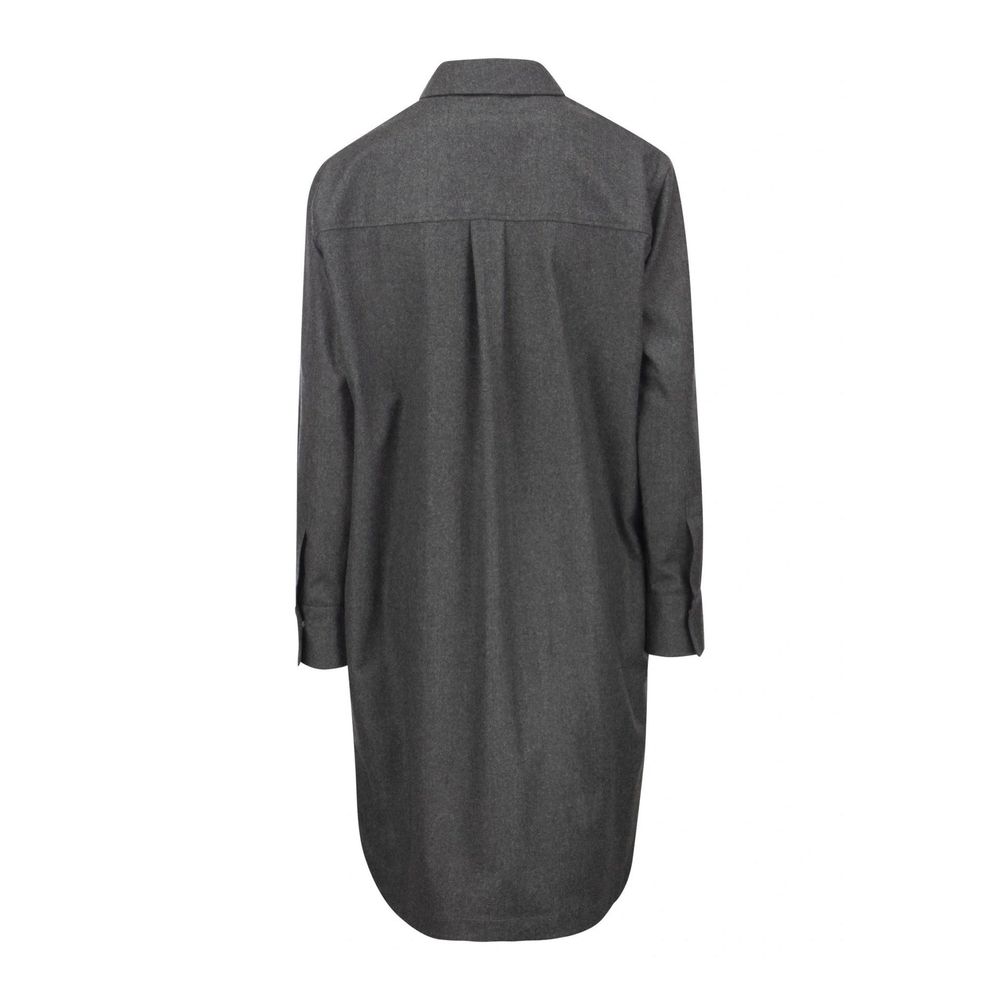 Robe laine femme noire