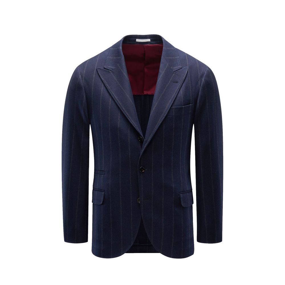 Veste en laine Made in Italy grise
