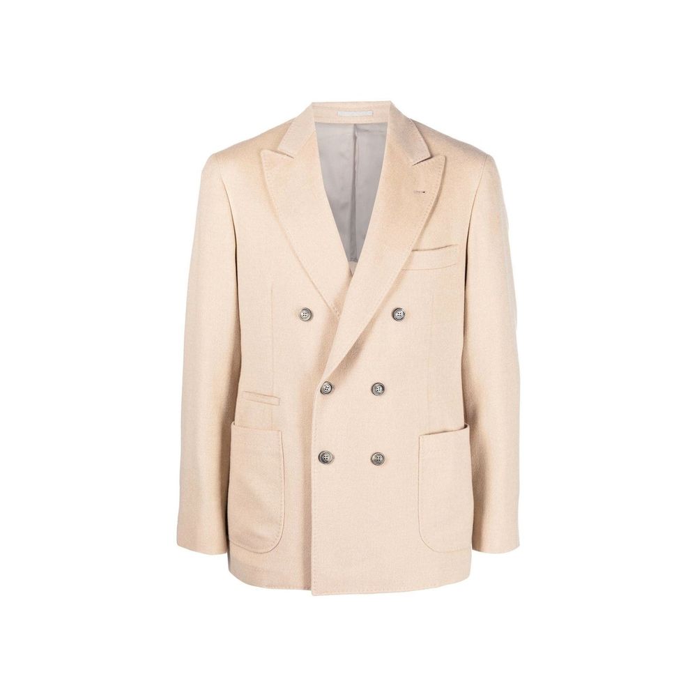 Veste 100% Laine Made in Italy beige