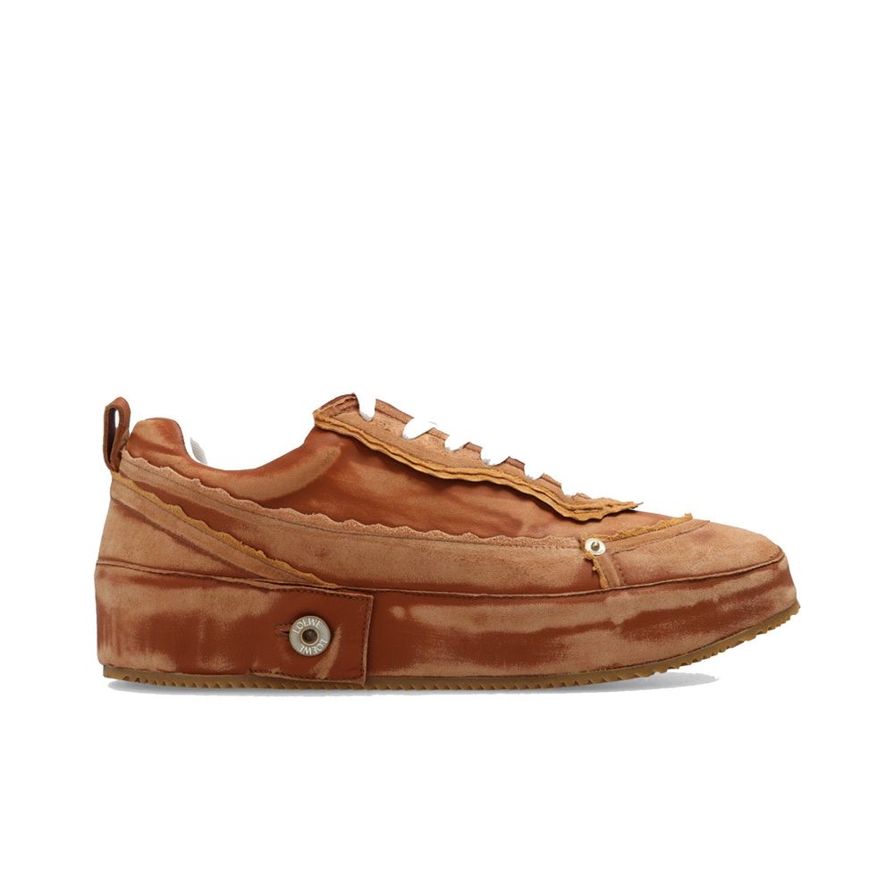 Baskets Deconstructed cuir noires