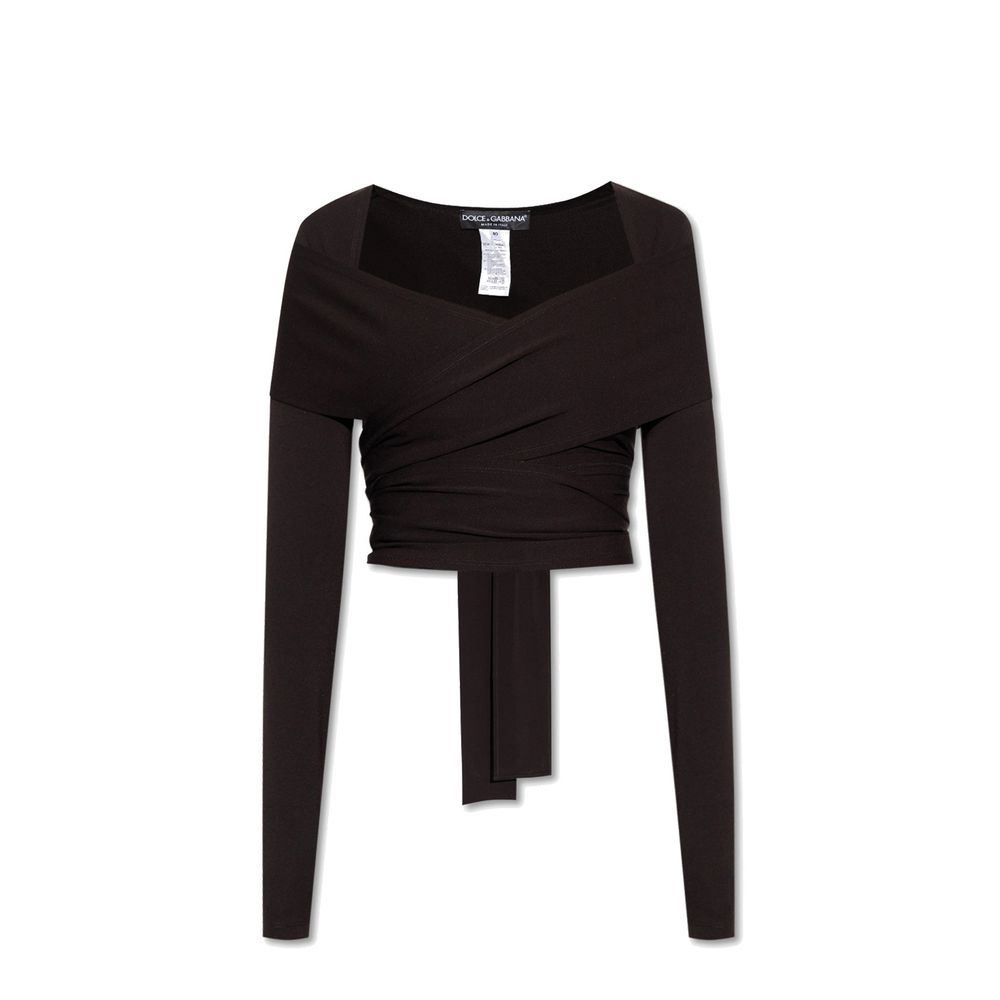 Haut Dolce&Gabbana à lacets noires