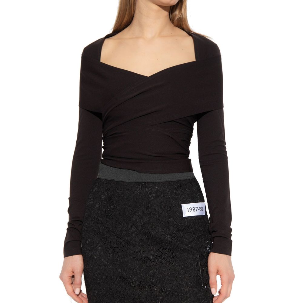 Haut Dolce&Gabbana à lacets noires