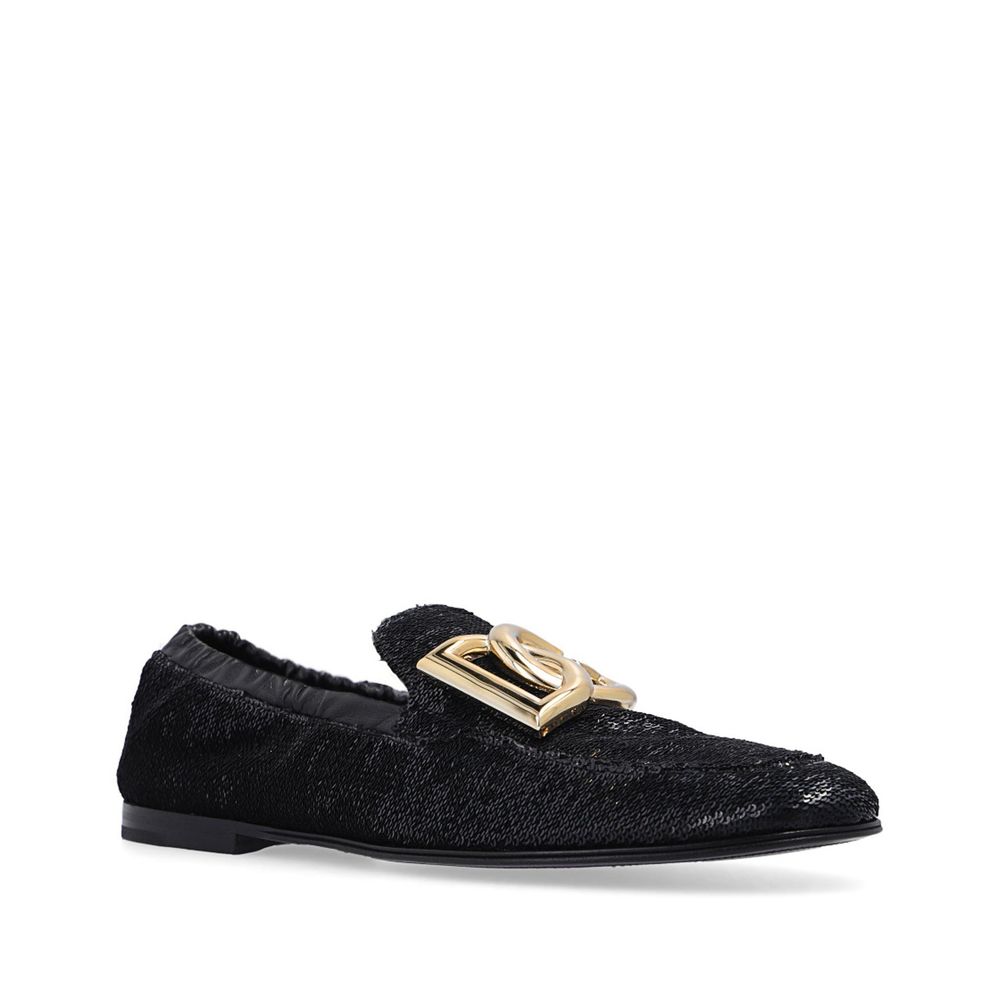 Mocassins Ariosto Paillettes noires