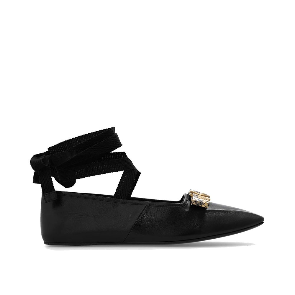 Ballet flats Gucci Double G noires