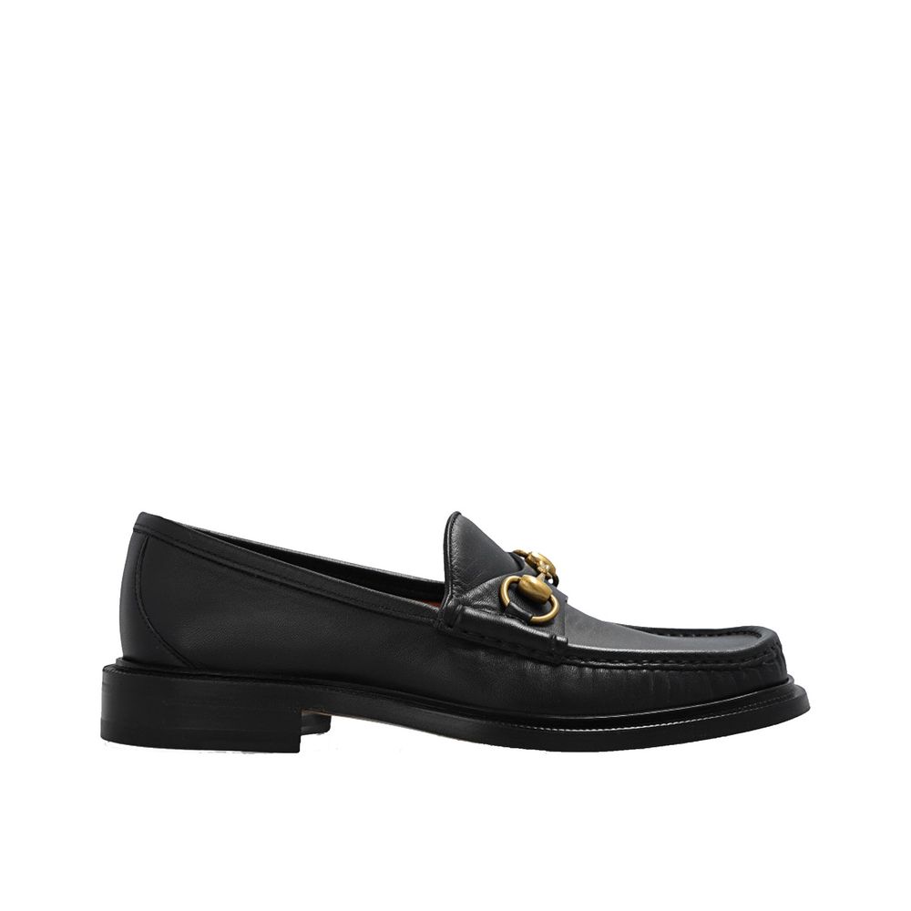 Loafers cuir marron