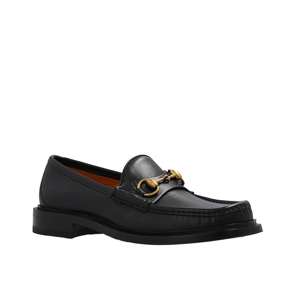 Loafers cuir marron