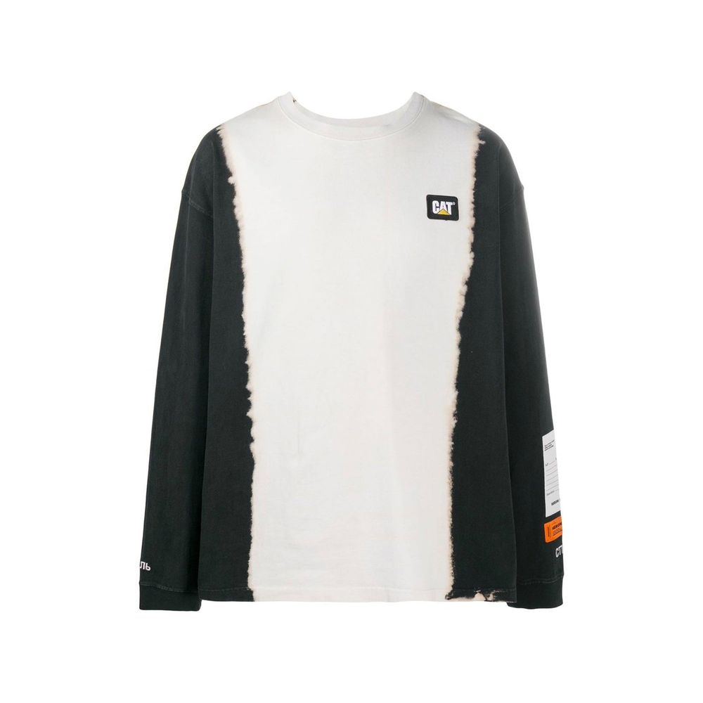 T-shirt Brushstroke men noir