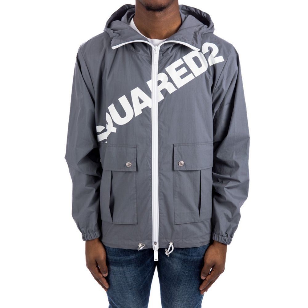 Veste à capuche Logo italienne noire