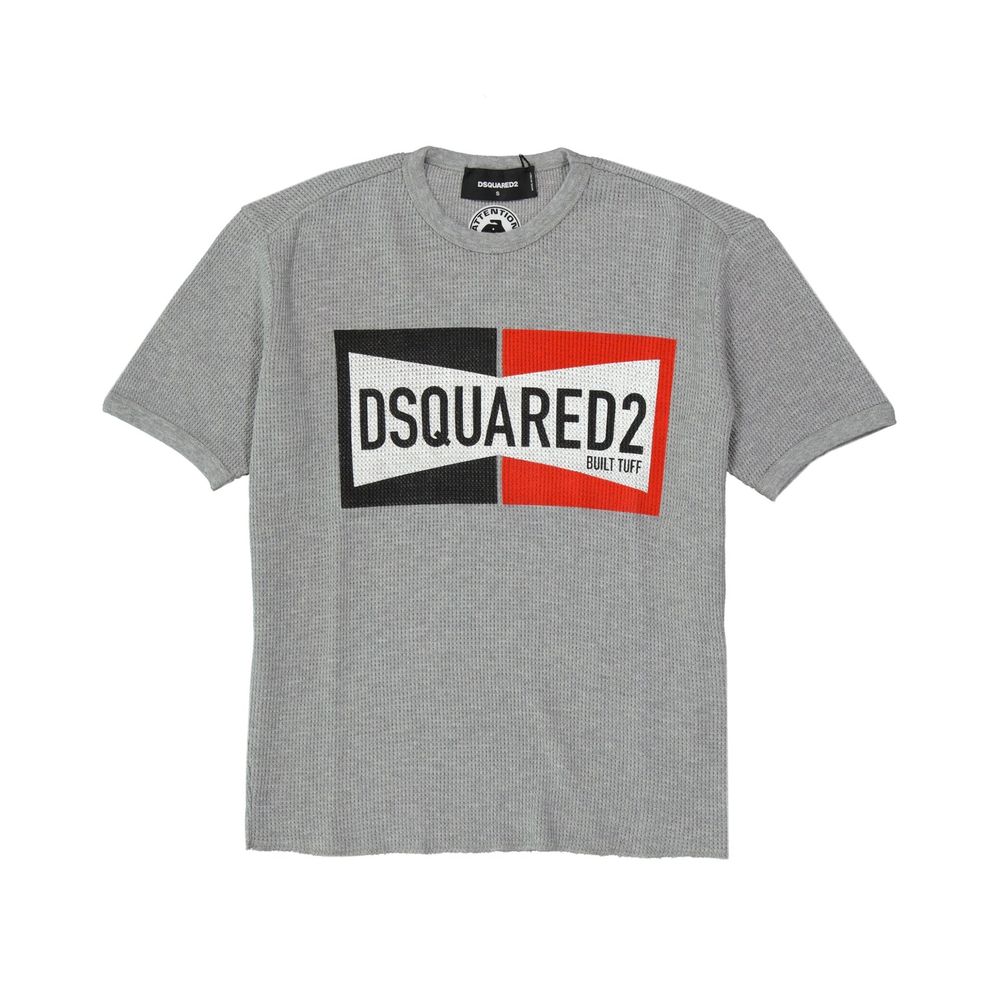 T-shirt Marque Deux Tons blanc