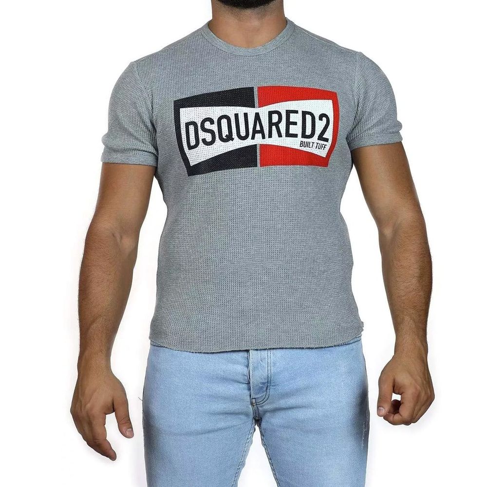 T-shirt Marque Deux Tons blanc