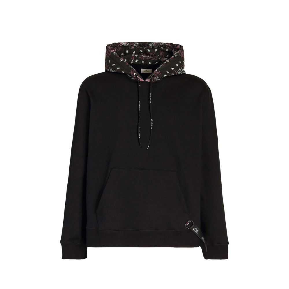 Sweat à capuche Homme Noir