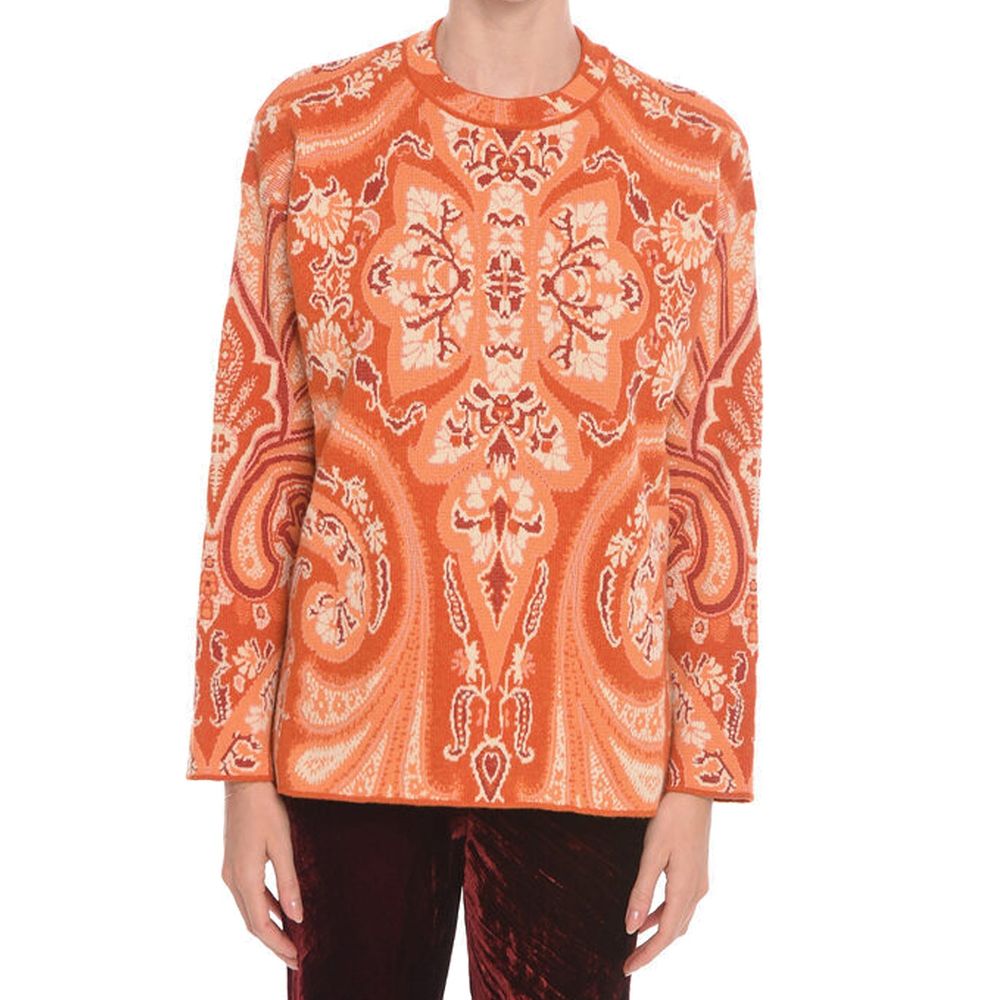 Pull Intarsia Marque inconnue multicolore