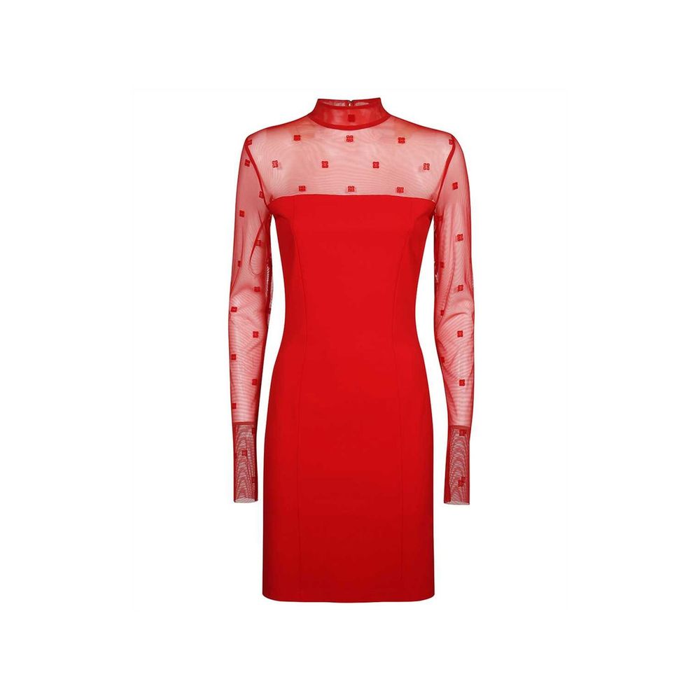 Robe 4G semi-transparente noires