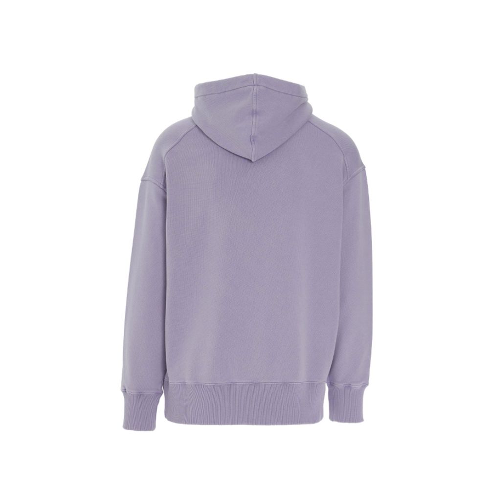 Sweat à capuche logo italie noir