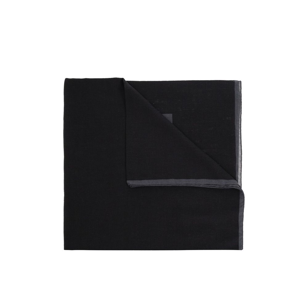 Écharpe Logo homme bleue