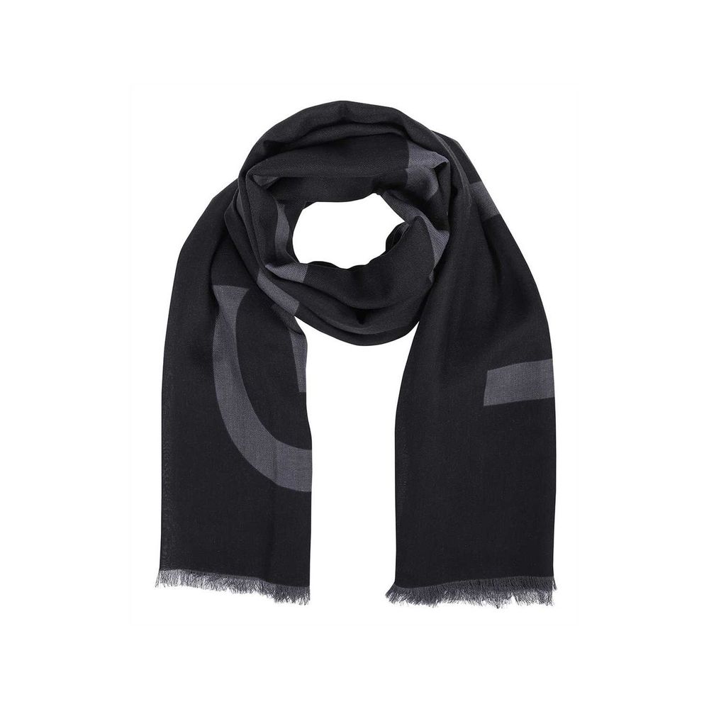 Écharpe Logo homme bleue