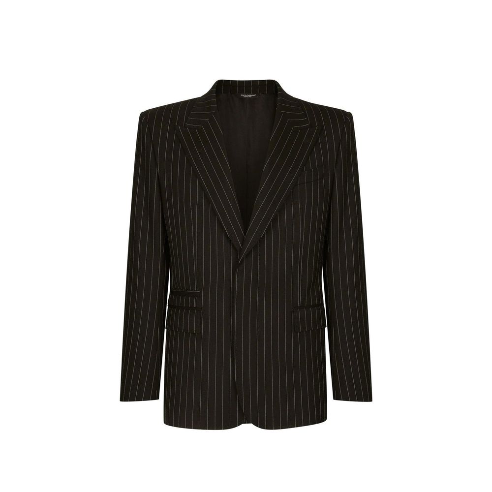 Veste Single-Breasted Italienne rayée