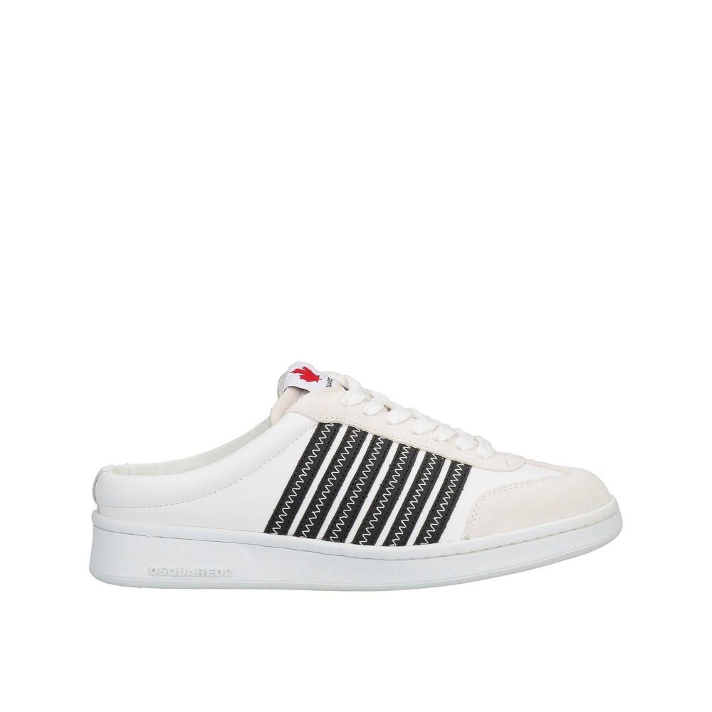 Baskets Boxer Open Back blanches