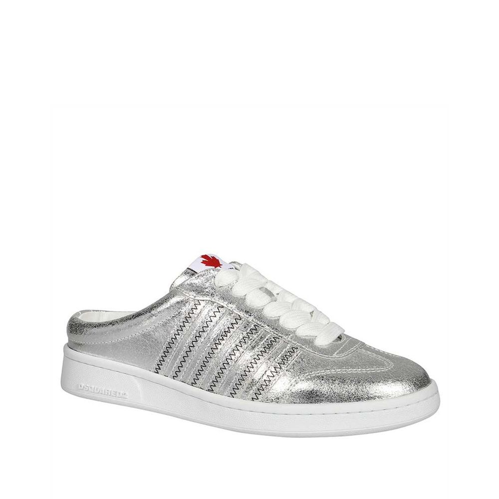 "Baskets Boxer Open Back blanches"