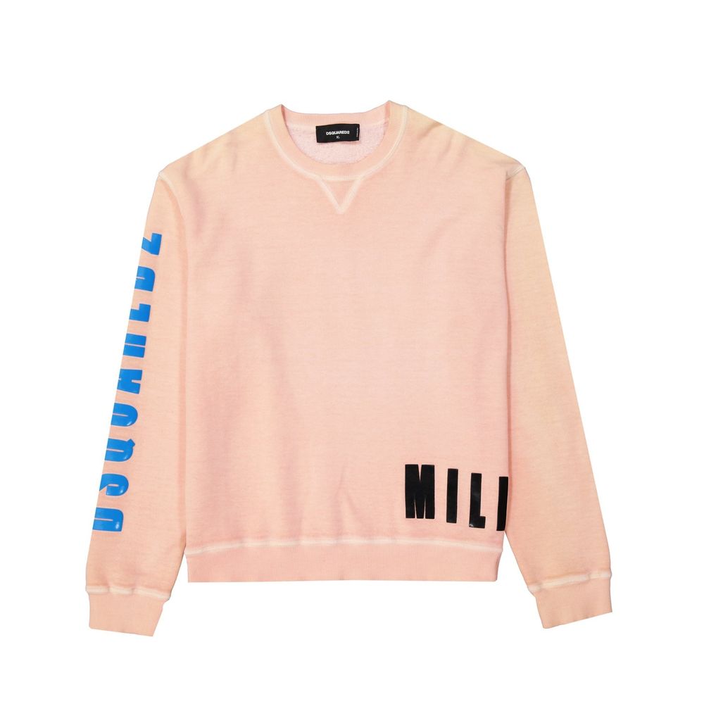 Sweatshirt 100% coton Italia bleu