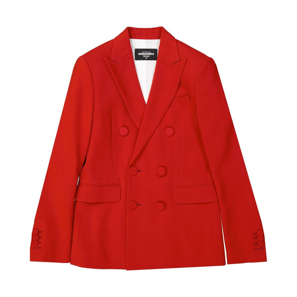 Veste double boutonnage italienne noire