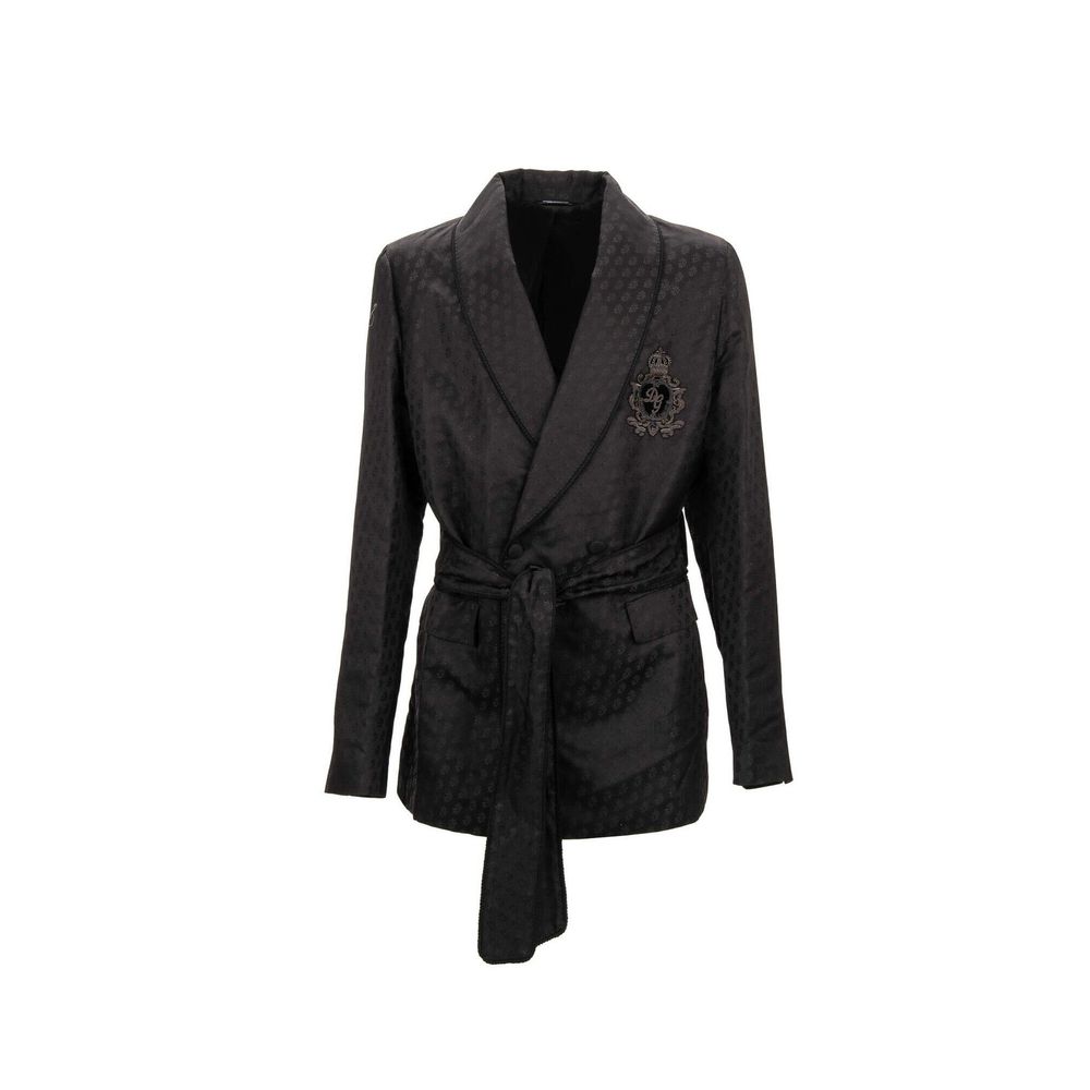 Veste Jacquard Tuxedo noire