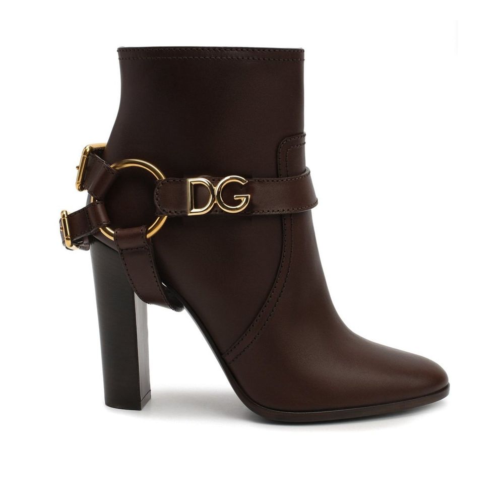 Bottines en cuir italiennes noires