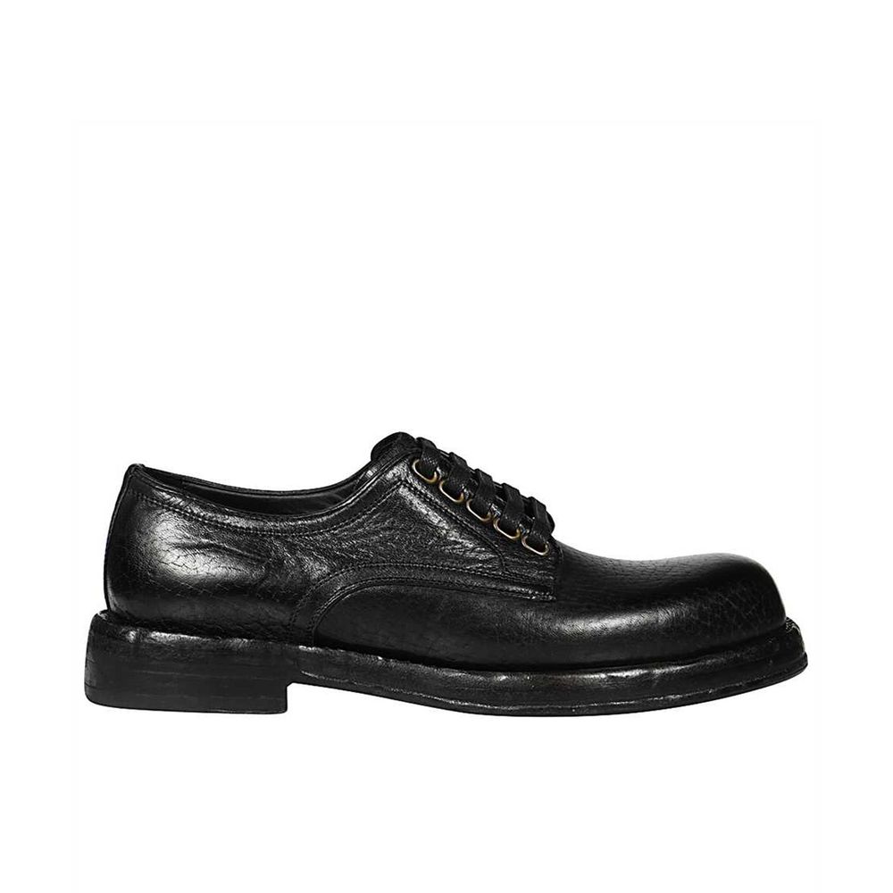 Derbies cuir italiennes noires