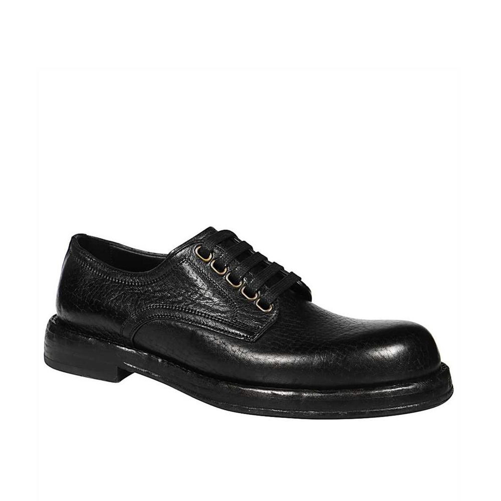 Derbies cuir italiennes noires