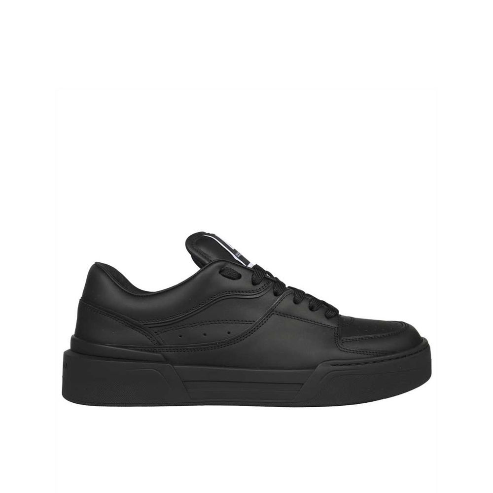 Baskets en cuir italiennes noires