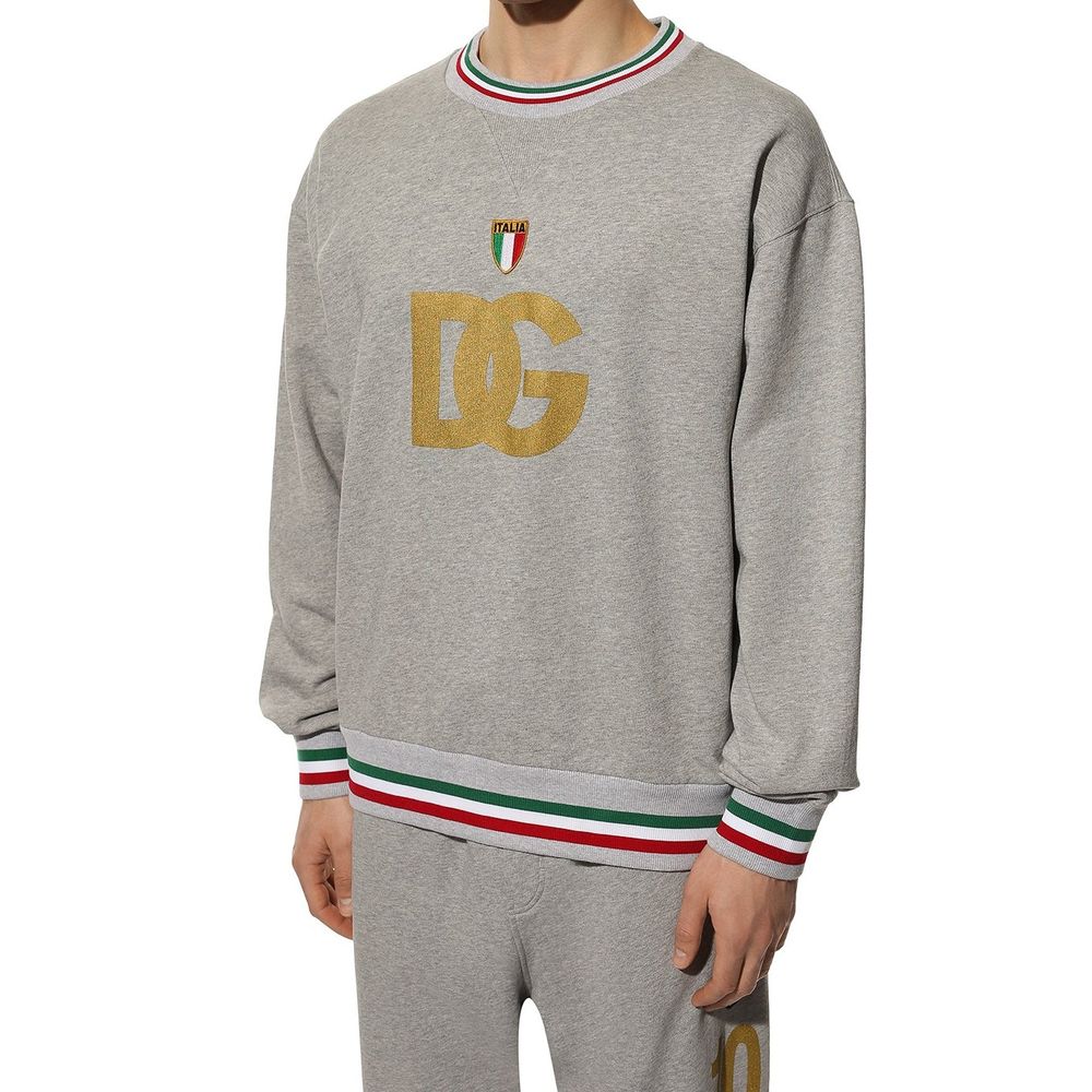 Sweatshirt Logo homme bleu