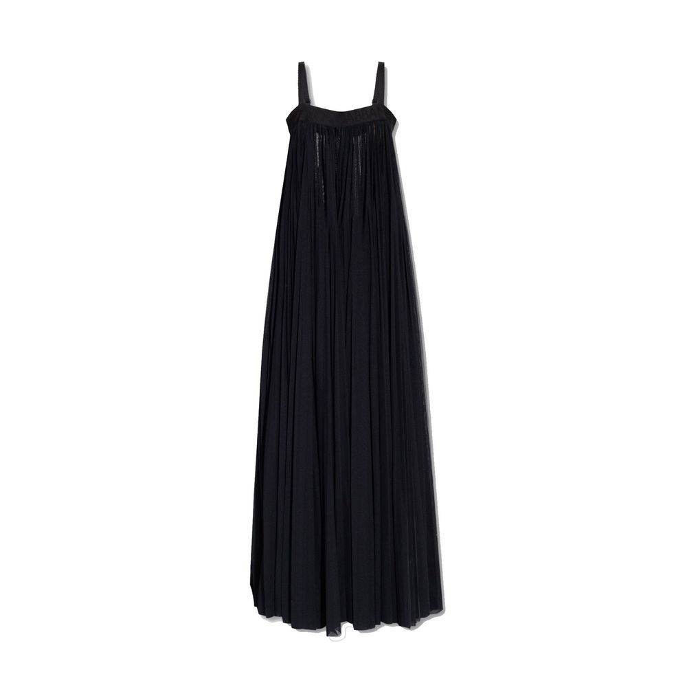 Robe Maxifiée Made in Italy noire