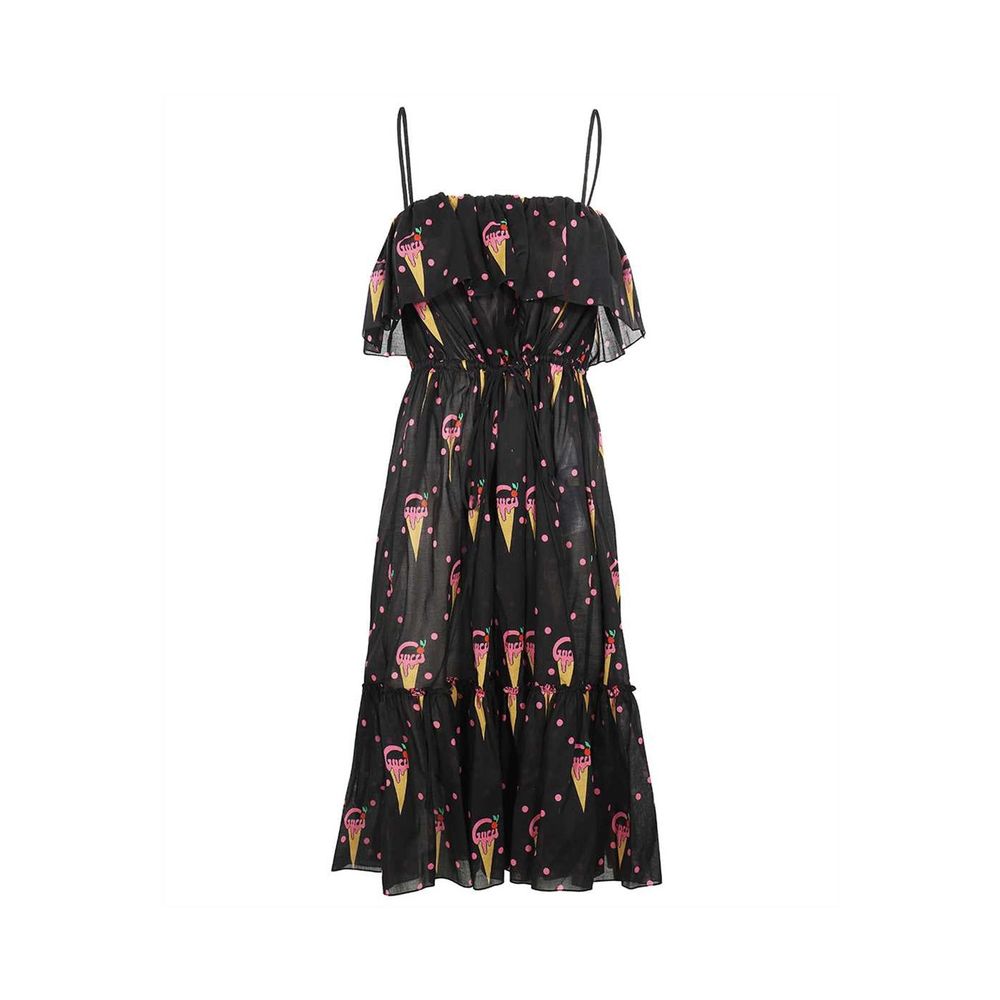Robe Ice Cream imprimée multicolore