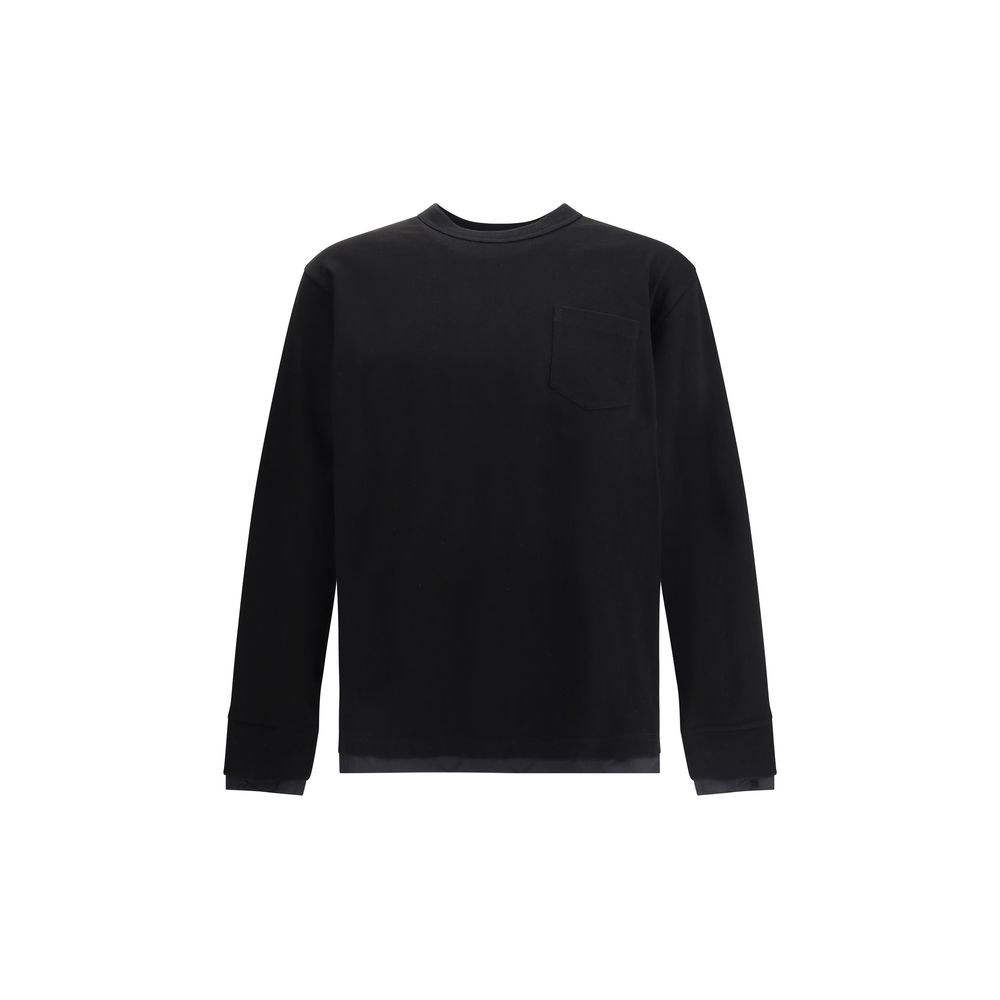 T-shirt Sacai Oversized noir