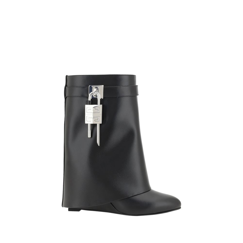 Bottines Givenchy Shark Lock noires