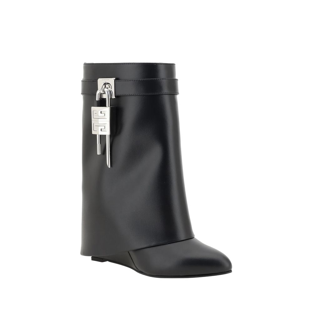 Bottines Givenchy Shark Lock noires