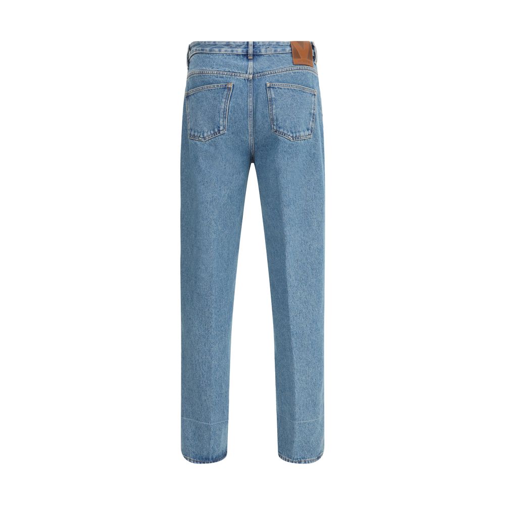 Jeans Valentino straight bleu