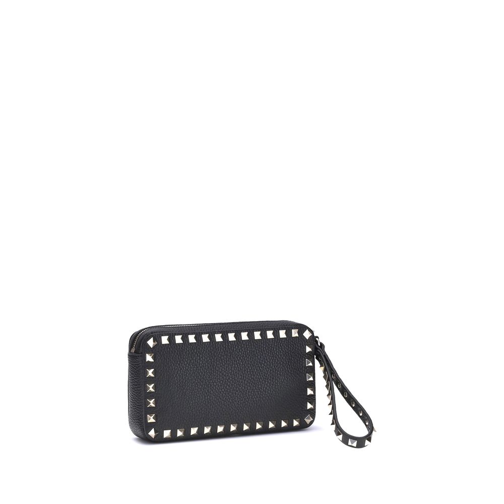 Pochette Valentino Garavani Rockstud noire