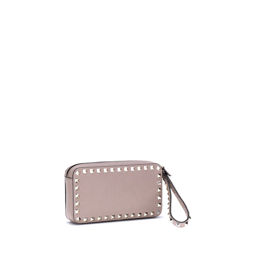 Pochette Valentino Garavani Rockstud noire