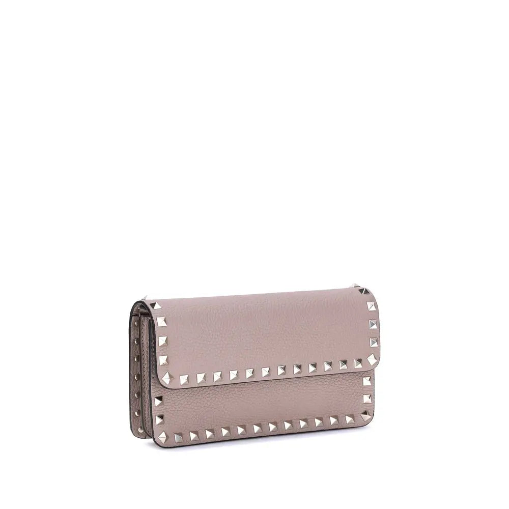 Pochette Valentino Garavani Rockstud noire Valentino Garavani
