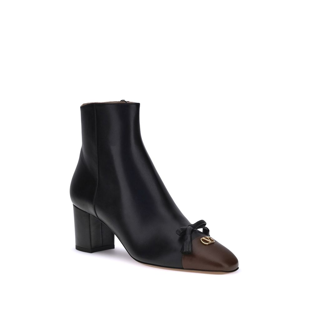 Bottines Valentino Garavani Valet Du Roi noires