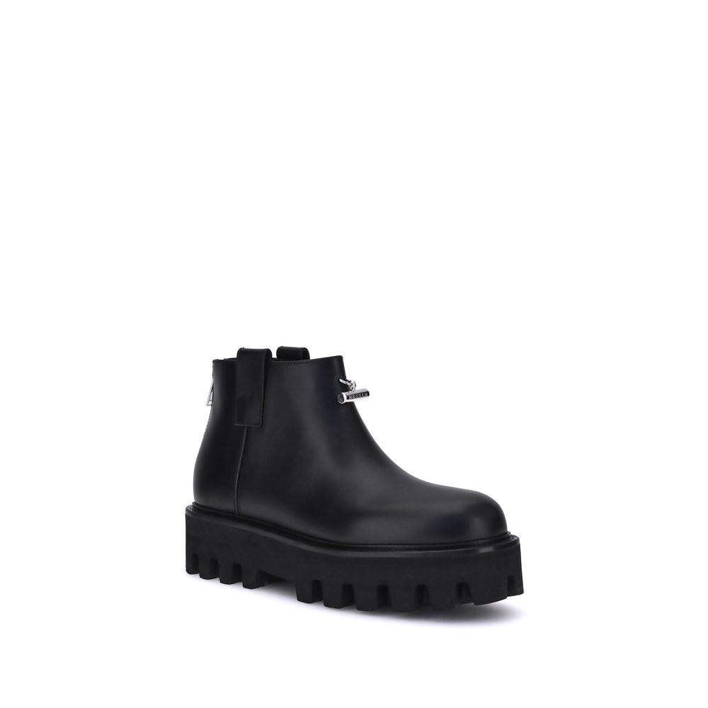 Bottines Alexander McQueen Platform noires