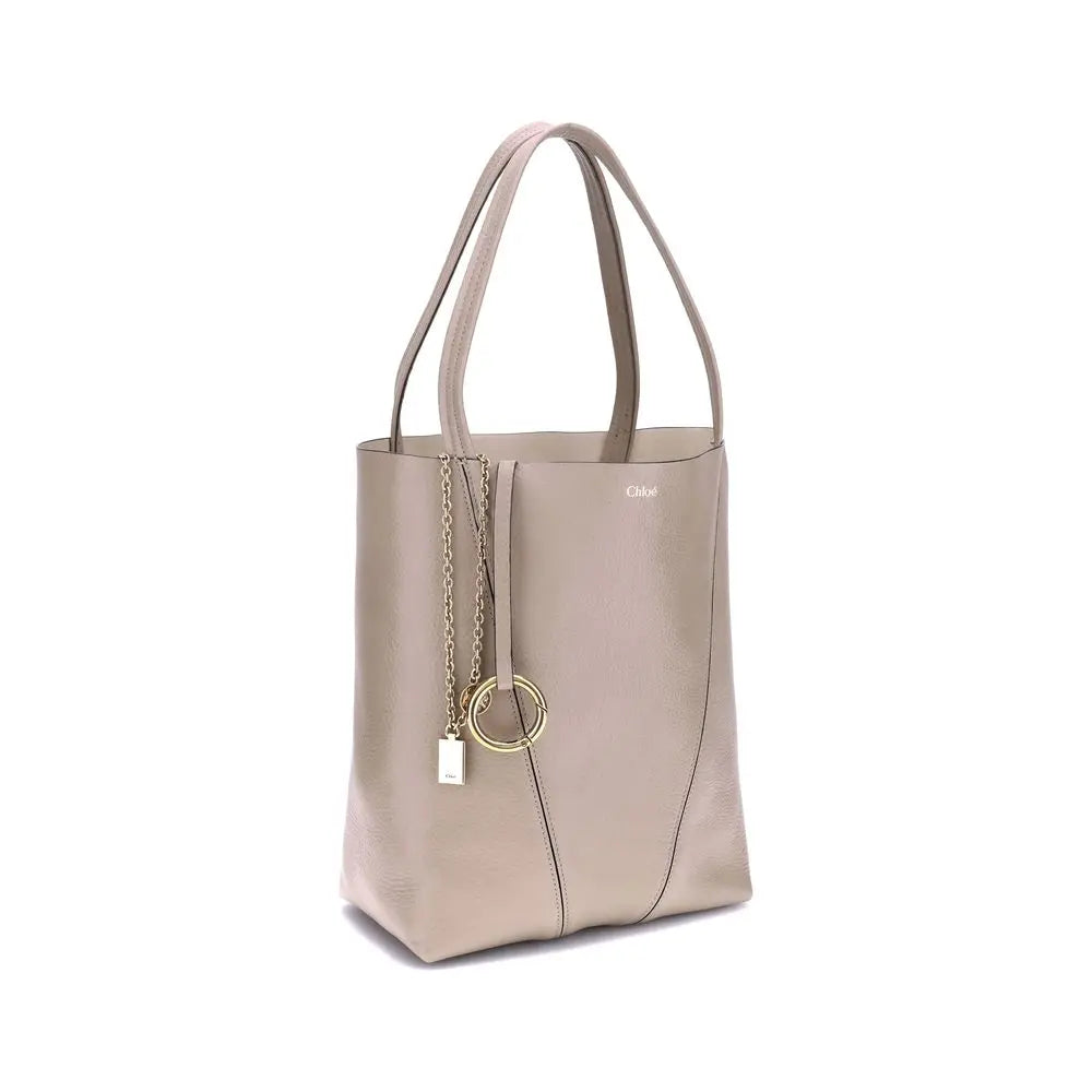 Sac à épaule Chloé Spin noir Chloé