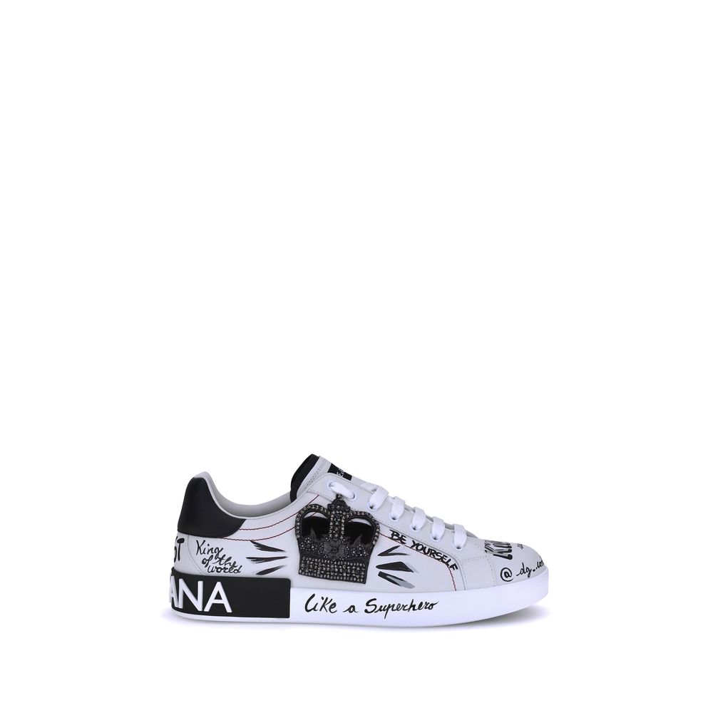 Baskets Dolce&Gabbana Portofino blanches