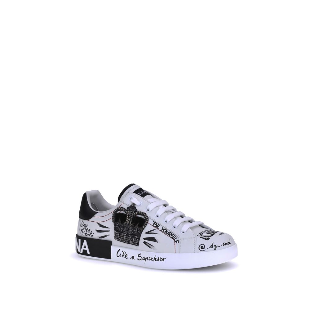 Baskets Dolce&Gabbana Portofino blanches