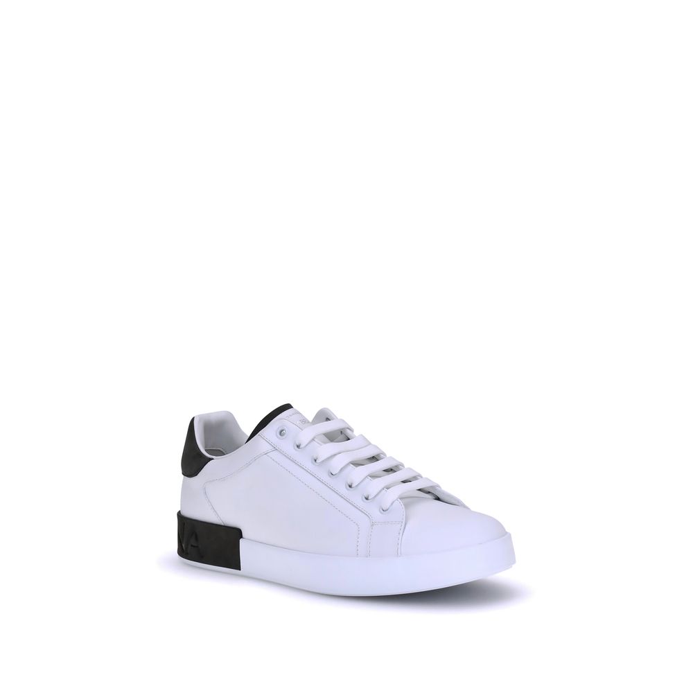 Baskets Dolce&Gabbana logo blanches