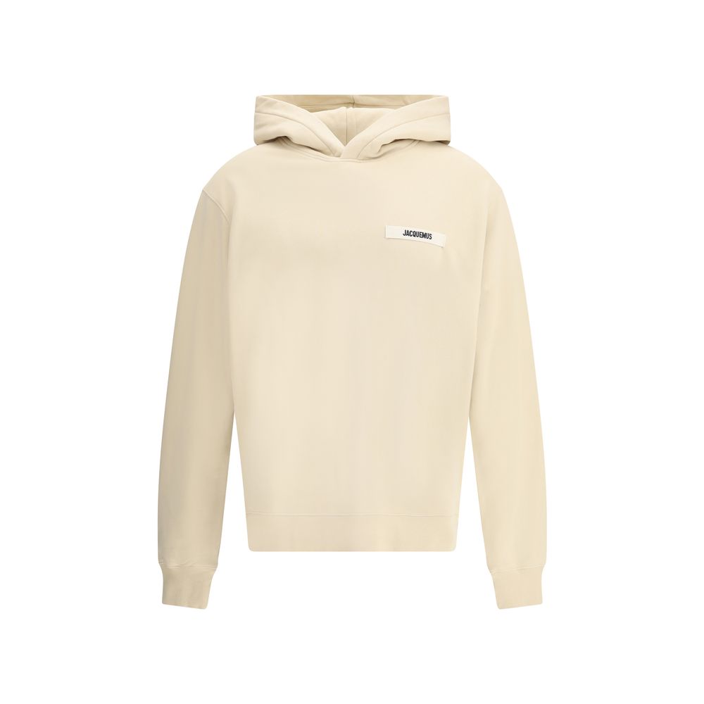 Sweat à capuche Jacquemus gris