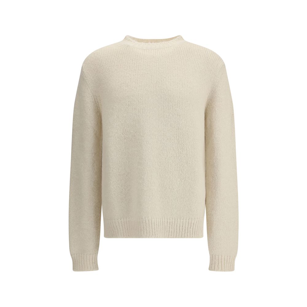 Pull alpaga oversize beige