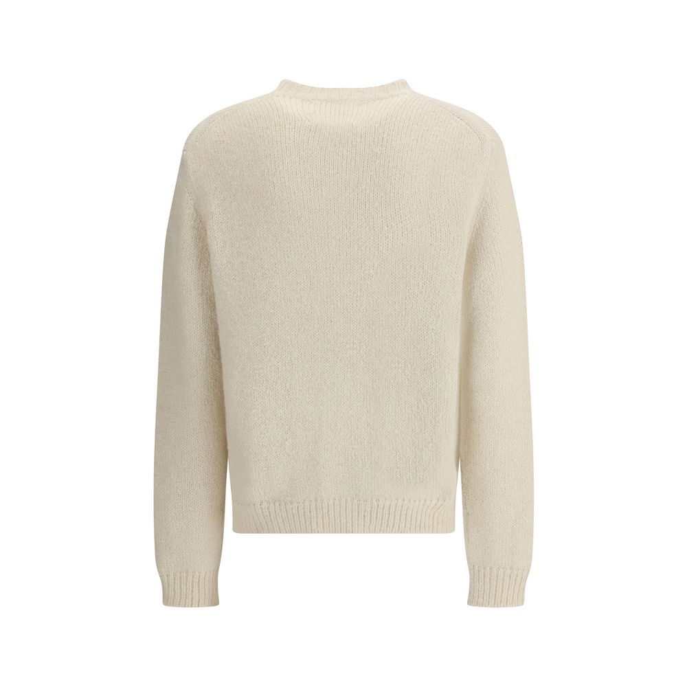 Pull alpaga oversize beige