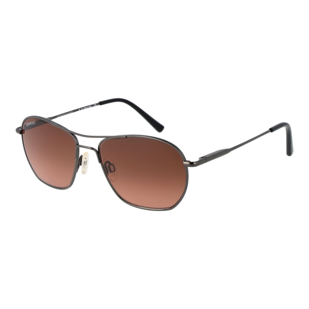 Lunettes Serengeti Gray aviator gunmetal